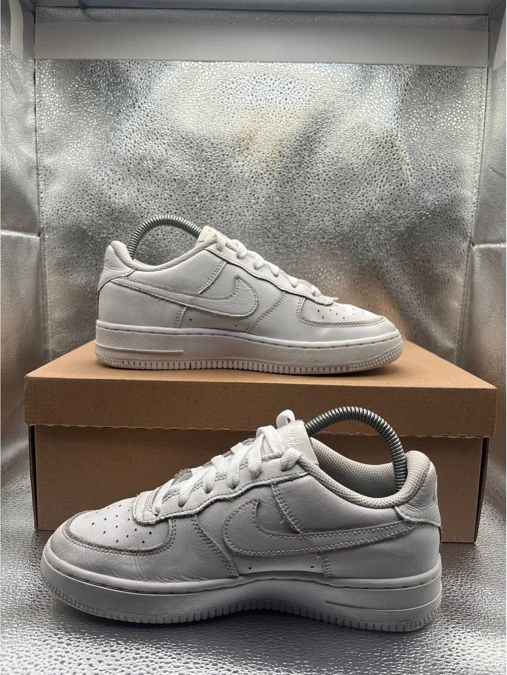 Nike Air Force 1 low triple white GS